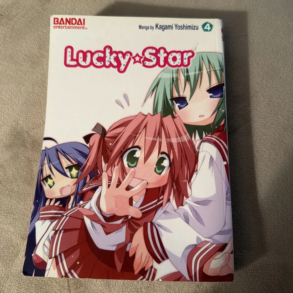 LUCKY STAR Volume Vol. 4 Kagami BANDAI MANGA 9781604961164